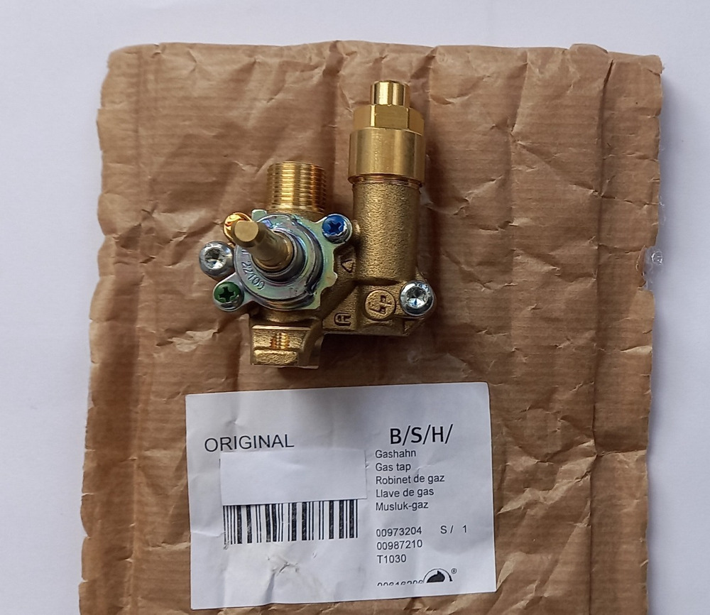 617784-MLC45535916577_042021 Válvula Para Encimera Marca Bosch (a Y O) - Imagen 1