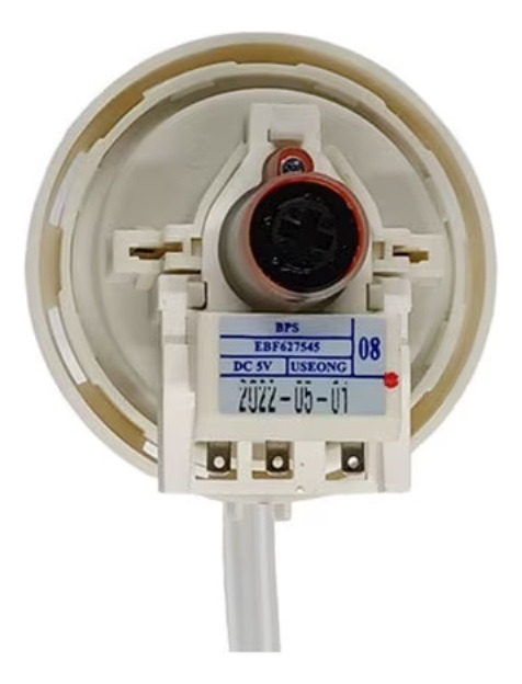 624096-MLC74757685779_022024 Sensor Presostato Nivel Agua Para Lavadora LG Carga Superior - Imagen 1