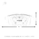 Pastillas Frenos Ceramica Trasera Mazda Cx9 2007al 2015 - Imagen 9
