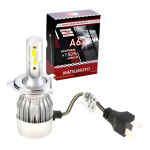 Kit Ampolletas Led H4 7600lm A6+