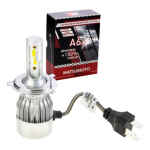 Kit Ampolletas Led H4 7600 Lm A6+ - Imagen 2