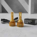 Kit 2 Ampolletas Air Force Max H4-m38. 30.000 Lúmenes - Imagen 6