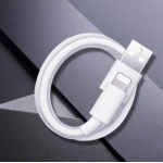Cable De Carga Usb A Lightning Para iPhone Blanco - Imagen 4