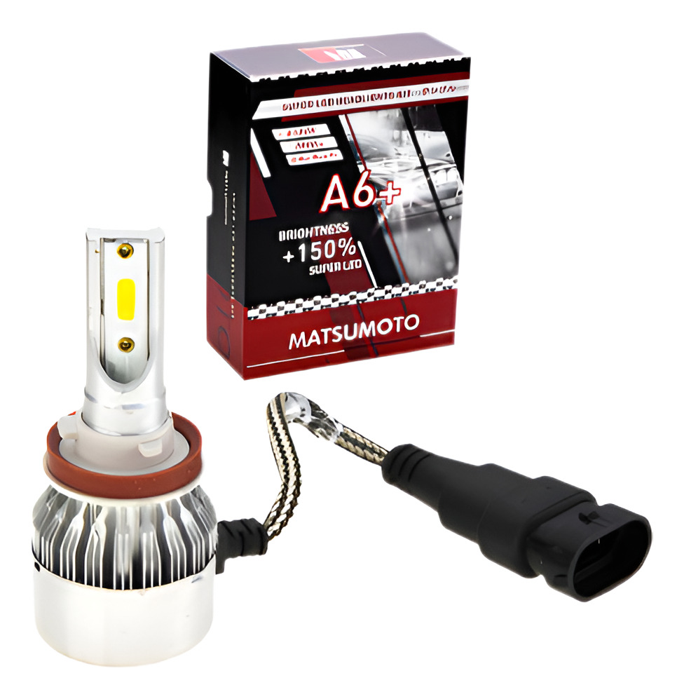 692556-MLC81279071749_122024 Kit 2 Ampolletas H11 Nano Led L24 Matsumoto - Imagen 1