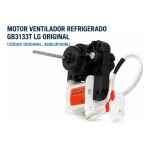 Motor Ventilador Refrigerado Gb3133t LG Original 4680jr1008u - Imagen 2