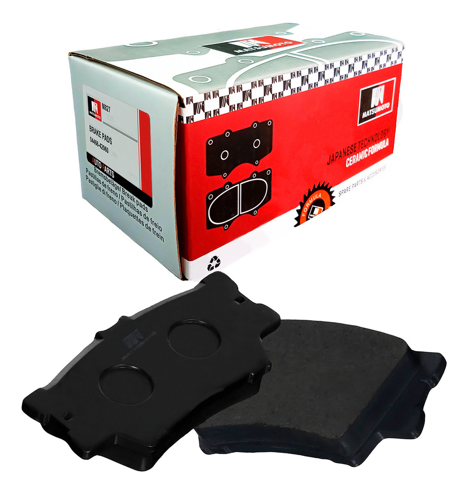 709204-MLC82581874755_022025 Pastilla Freno Toyota Rav4 Advantage 2.4 2006-2014.tras - Imagen 1