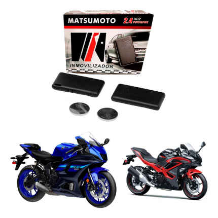 Inmovilizador Antirobo Para Autos Y Motos +tarjeta Contacto