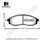 Pastillas De Freno Nissan Terrano 2x4 Y 4x4 2003 Al 2016 - Imagen 7
