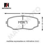 Pastillas De Freno Delanteras Y Traseras Mazda Cx7 2007 2019 - Imagen 6