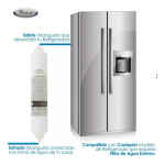 Filtro Agua Refrigerador Externo Universal Whirpool Original - Imagen 2