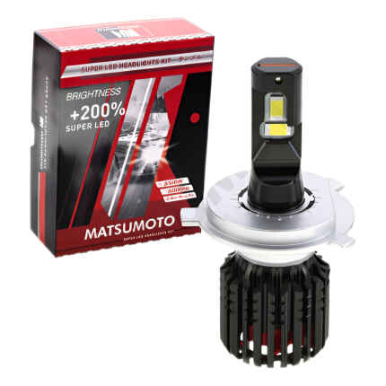 Kit 2 Ampolletas H4 Nano Led L24 Matsumoto