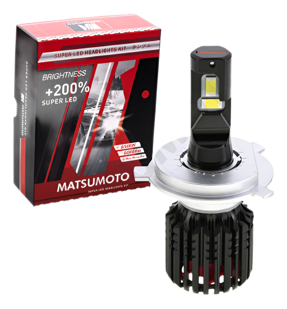 791911-MLC81012615514_122024 Kit 2 Ampolletas H4 Nano Led L24 Matsumoto - Imagen 1
