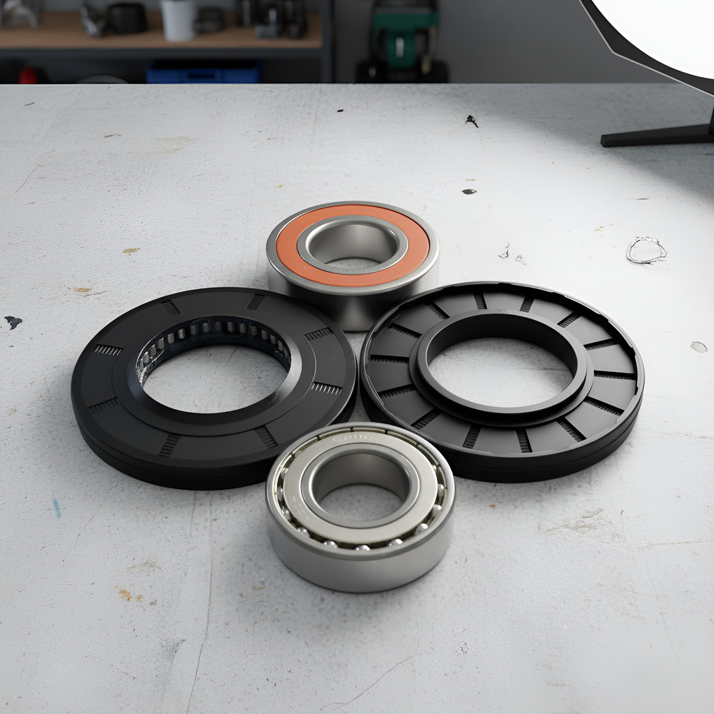 805547-MLC105321844406_012026 Kit De Rodamiento Lavadora Midea Mlsf-1310sco1l - Imagen 1