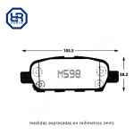 Pastillas De Freno Trasera Nissan Qashqai 2006-2015 - Imagen 5