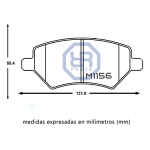 Pastilla De Freno Ceramic Matsumoto Para Chery Arrizo 7 - Imagen 12
