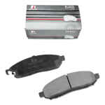 Pastilla De Freno Nissan Xterra 2x2 2005-2014 Del Low Metal - Imagen 2