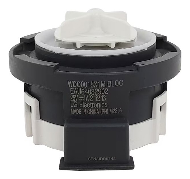 838021-MLC75711902295_042024 Bomba De Agua Lavadora LG Smart Inverter 26v Wdvvc5s6c - Imagen 1