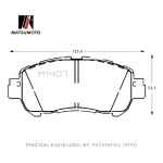 Pastillas De Freno Delantera Nissan New Versa 2021-2022 - Imagen 8