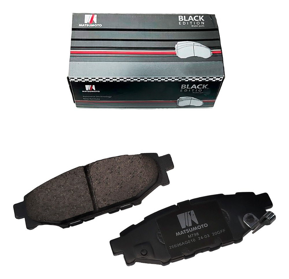 845119-MLC83249892501_032025 Pastillas Freno Subaru Xv Crosstrek 2013 - 2018 Traseras - Imagen 1