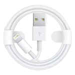 Cable De Carga Usb A Lightning Para iPhone Blanco