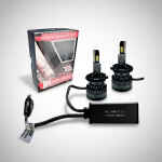 Set Ampolletas Super Led H7-l18 Matsumoto 8000 Lúmenes - Imagen 2