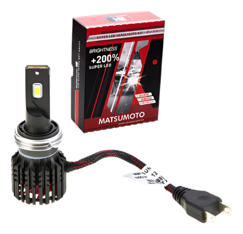 886531-MLC81277752087_122024 Kit 2 Ampolletas H7 Nano Led L24 Matsumoto - Imagen 1
