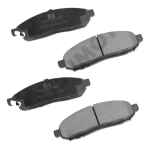 Pastilla De Freno Nissan Xterra 2x2 2005-2014 Del Low Metal - Imagen 3
