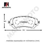 Pastillas De Freno Delantera Toyota Yaris 1.5 Gl 2014-2021 - Imagen 8