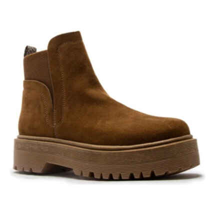 Botas Qupid Raffi-20 Talla 38 Eu Marrón Gamuza 38 Cl
