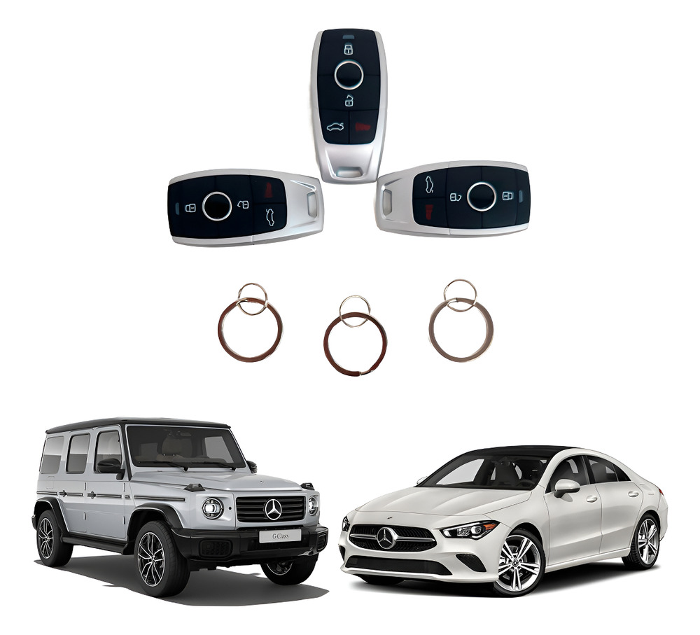 979258-MLC83364754511_032025 Control Para Alarma Tipo Mercedes Benz - Imagen 1