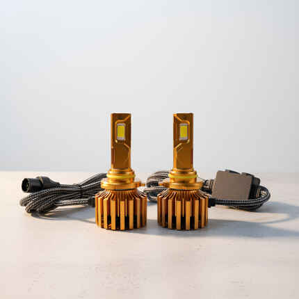 Kit 2 Ampolletas Air Force Max H4-m38. 30.000 Lúmenes