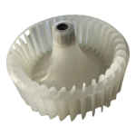 Turbina Secadora Samsung Dv90 Original Dc93-00873a Eje Largo Blanco - Imagen 5