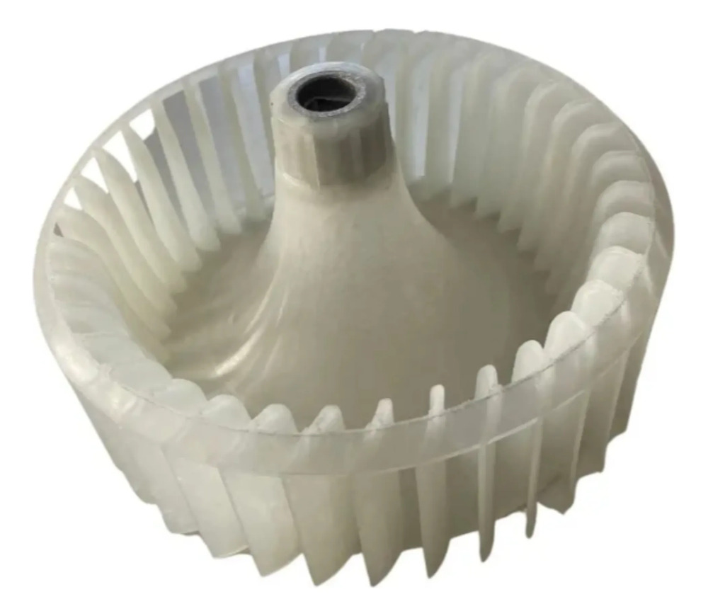 680646-MLC109214966104_042026 Turbina Secadora Samsung Dv90 Original Dc93-00873a Eje Largo Blanco - Imagen 1